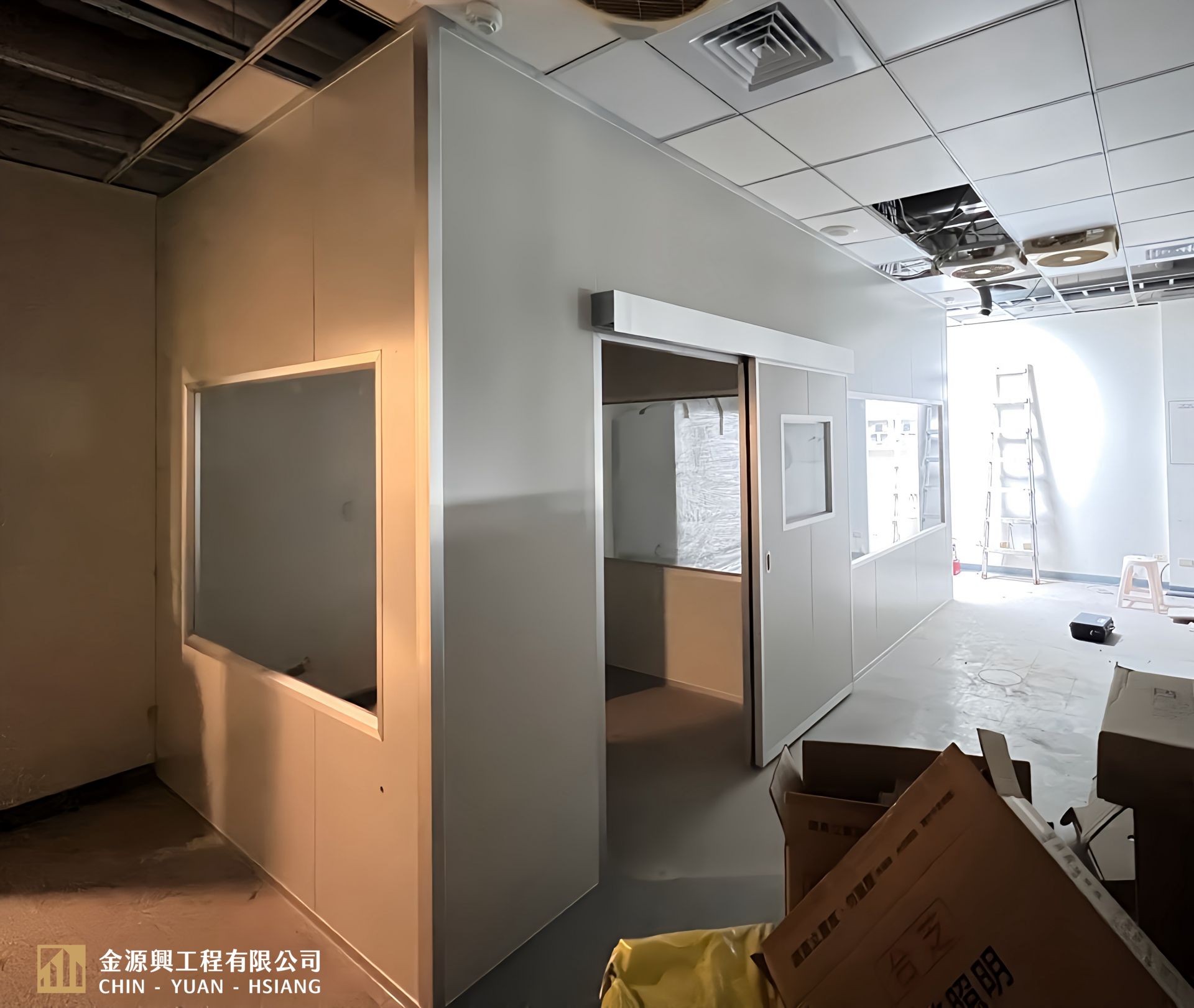 大學實驗室庫板隔間-台北